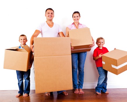 Removal van service supporting a home move in Osterley