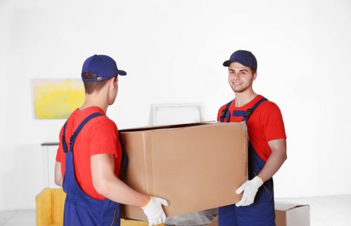 Local movers helping with a residential move in Osterley