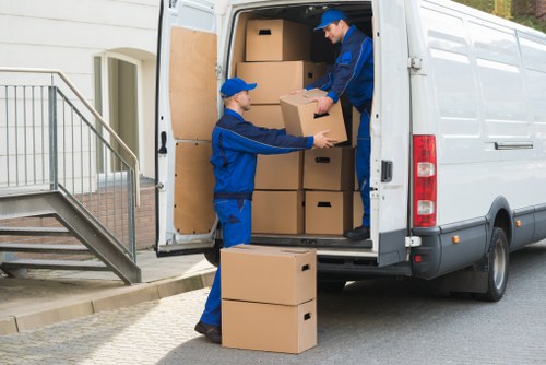 Commercial moving van service for Osterley businesses
