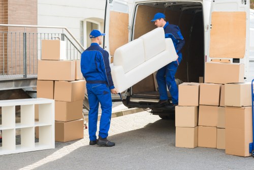 Careful packing and loading for a local Osterley move
