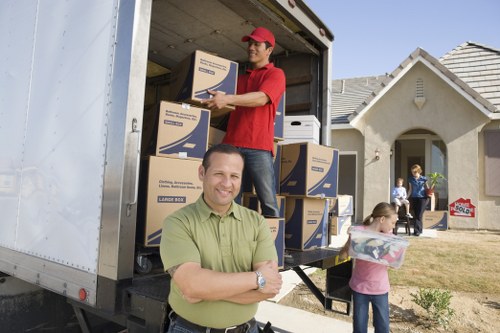 Packing and loading household furniture for an Osterley relocation