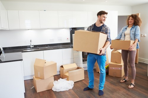 Local removals team planning a move near Osterley homes