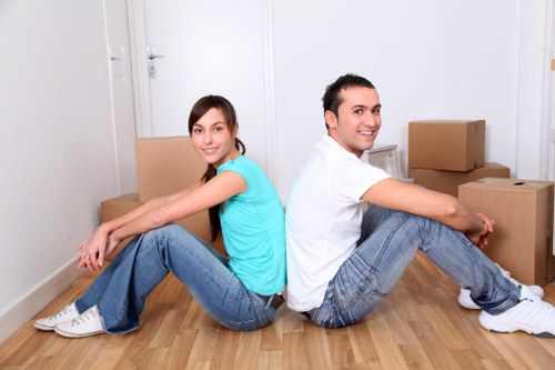 Unpacking and room setup service for Osterley customers
