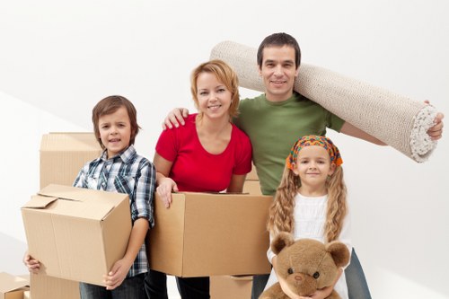 Waste disposal and governing law terms for man and van service